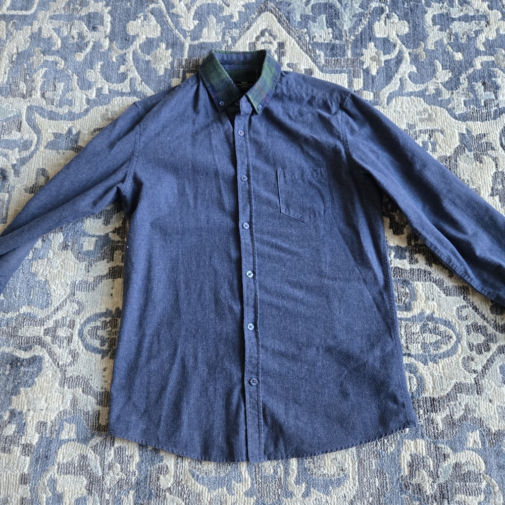 Plaid Throat Shirt